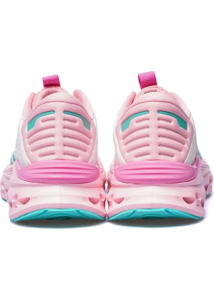 Beyaz-Pembe Fileli Esnek Kadın Spor Ayakkabı 900682 Hml Horizon indirimleri