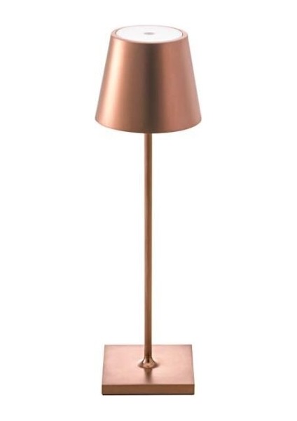 Yıfeı LED Masa Lambası Taşınabilir Masa Lambaları Kablosuz Başucu Lambası USB Şarj Edilebilir Gece Lambası Su Geçirmez Kahverengi (Yurt Dışından)