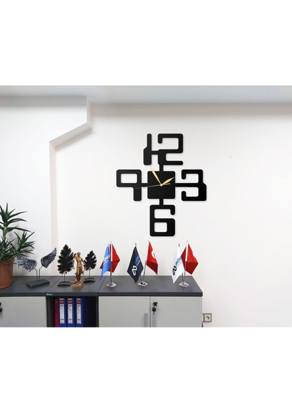 Ev ve Ofis Için Modern Dekoratif Metal Duvar Saati