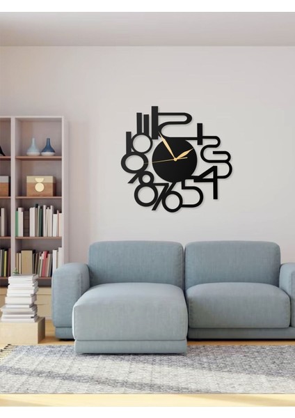 Ev ve Ofis Için Modern Dekoratif Metal Duvar Saati
