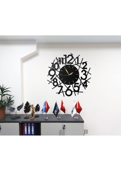 Ev ve Ofis Için Modern Dekoratif Metal Duvar Saati