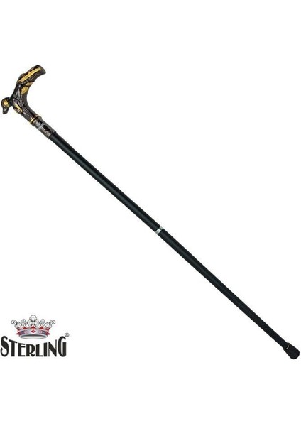 88 cm Köpek Başlı Baston