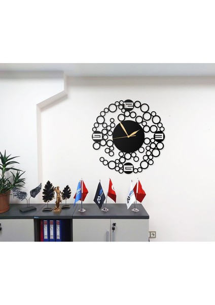 Ev ve Ofis Için Modern Dekoratif Metal Duvar Saati