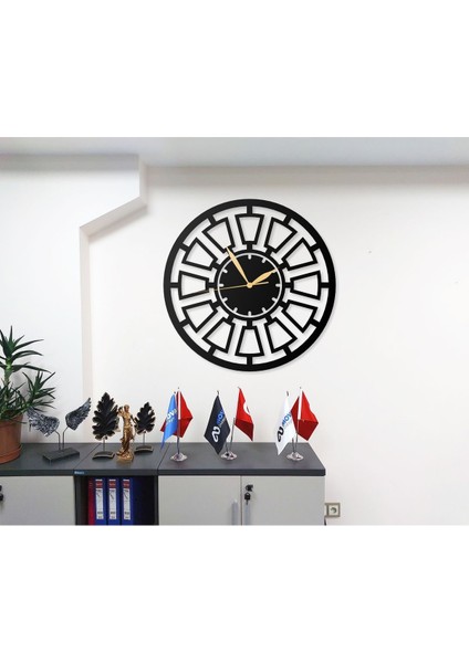 Ev ve Ofis Için Modern Dekoratif Metal Duvar Saati