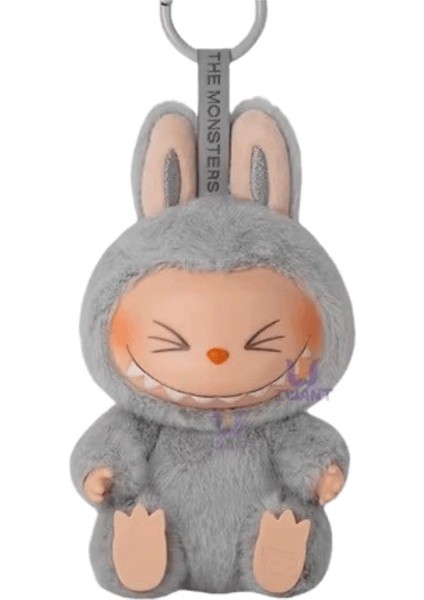 Orijinal Labubu Anahtarlık Blind Box Have A Seat Serisi Emaye Yüz Labubu Anime Model Çanta Kolye Oyuncak beyaz (Yurt Dışından)