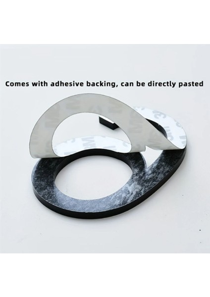 Daire -Duvar - Kapı Numarası 3 mm Lazer Kesim Siyah Pleksi Kendinden Yapışkanlı No -2 Iki fiyatları