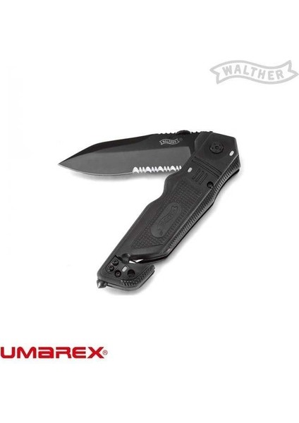 Walther Erc 19.9 cm Siyah Acil Durum Çakısı