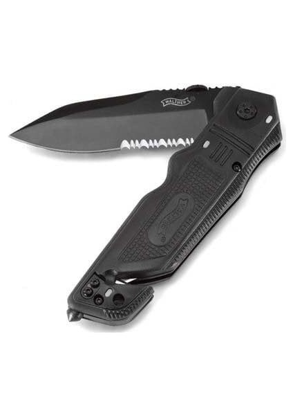 Walther Erc 19.9 cm Siyah Acil Durum Çakısı