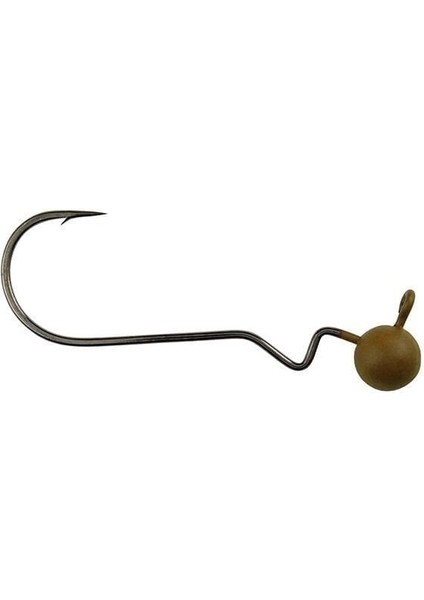 Skip Gap Shaky Head Iğne No:4-0 7g Kahverengi Jighead 4 Adet fiyatları