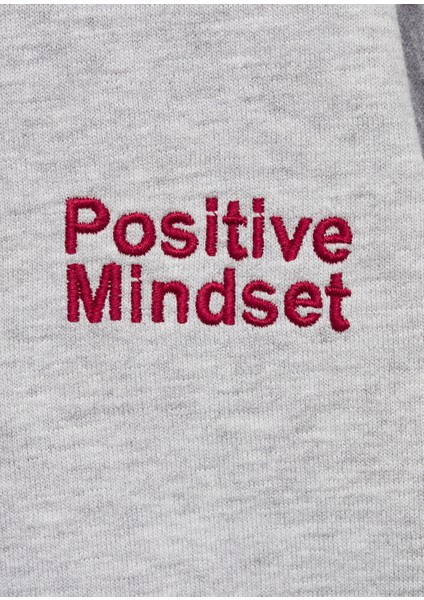 İşleme Detaylı Pamuklu Sweatshirt
