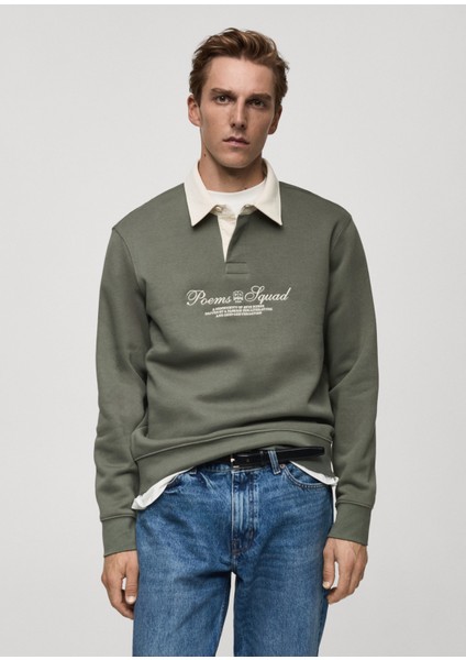 Mango Erkek Sweatshirt