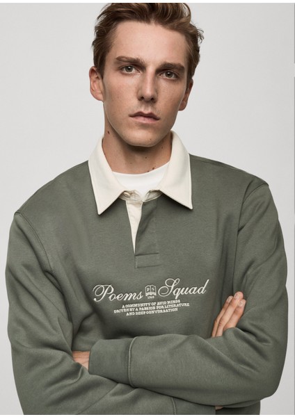 Mango Erkek Sweatshirt