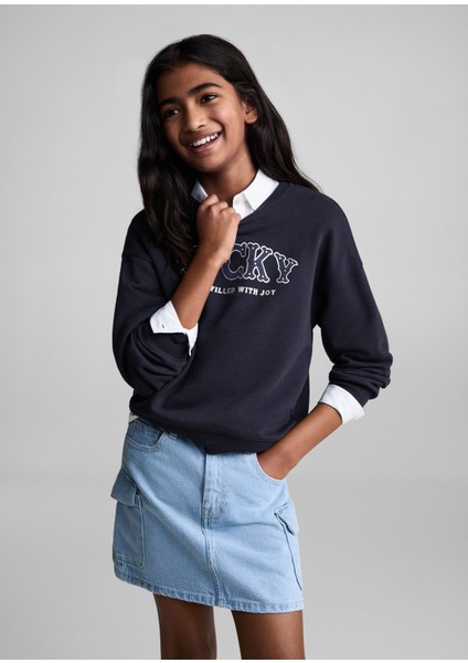 Mango Çocuk Sweatshirt