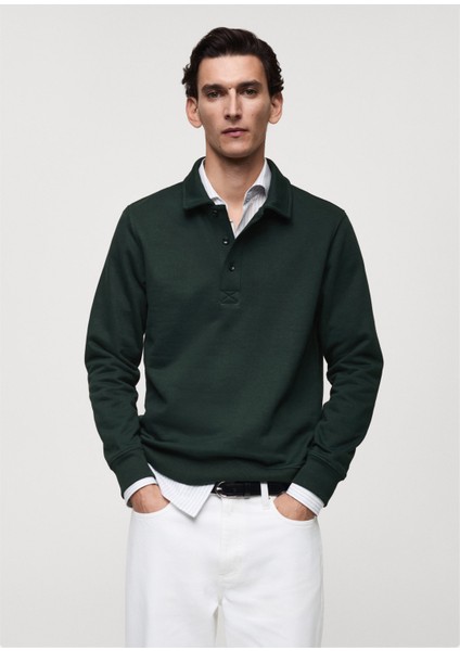 Mango Erkek Sweatshirt