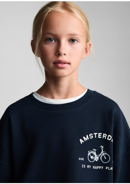 Mango Çocuk Sweatshirt