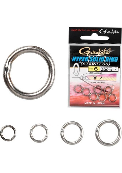 Hyper No:6 Split Ring 7 Adet 200KG Çeker fiyatları