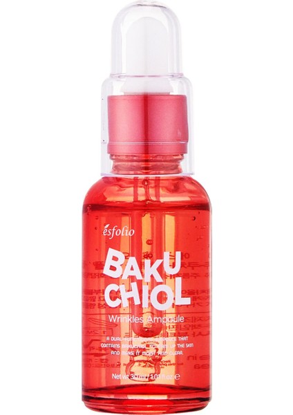 Yaşlanma ve Leke Karşıtı Bitkisel Retinol Bakuchiol Serum Bakuchiol Ampoule