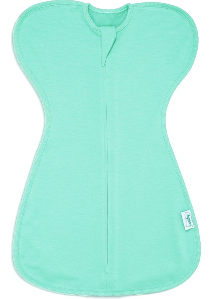 Organik 0,3 Tog Pamuk Kelebek Kundak Uyku Tulumu - Nil Yeşili -