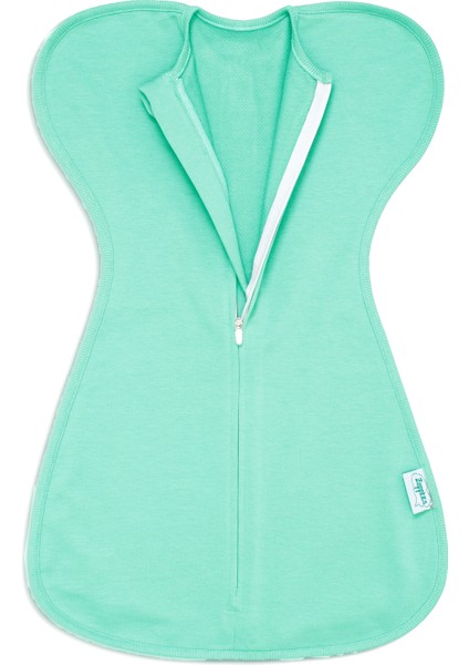 Organik 0,3 Tog Pamuk Kelebek Kundak Uyku Tulumu - Nil Yeşili - fiyatları