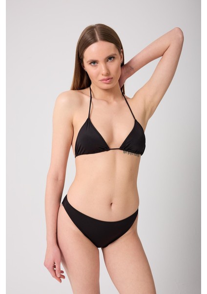Kadın Dolgulu Takım Siyah Bikini modelleri
