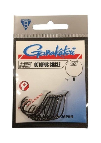 Octopus Circle No:1 Olta Iğnesi 8 Adet modelleri