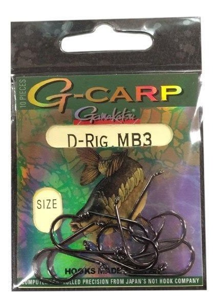 G-Carp Super Rig No:4 Halkalı Sazan Iğnesi 10 Adet