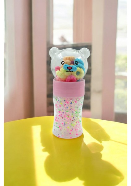 Premium Lastik Toka Set Kutulu Kopmaz Perma Lastik ve Bebek Tokası 1011