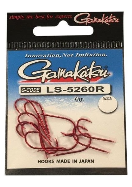 LS-5260R No:6 Kırmızı Olta Iğnesi 11 Adet modelleri