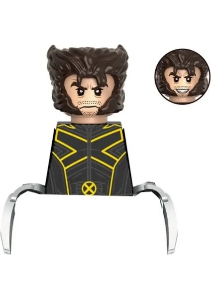 Disney Yapı Taşları Mini Model Figürleri Büyük Goblin Örümcek Adam Demir Adam Venom Kaptan Hawk Deadpool Technic Armor City Hediye Oyuncakları Renk: GH0574 (Yurt Dışından)
