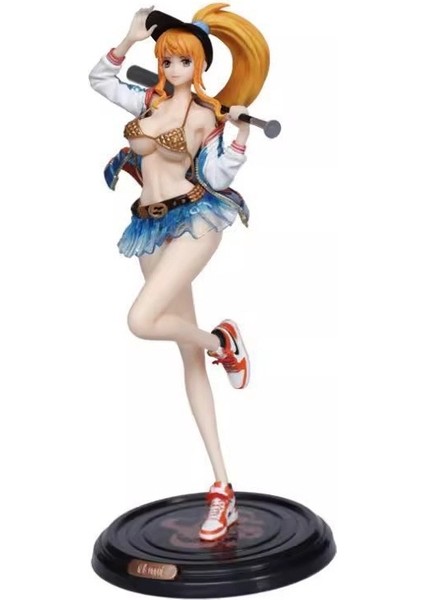 One Piece Luffy Gk Tide Marka Sokak Trendi Nami Robin Imparatoriçe Kutulu Figür Oyuncak Süsleri Masaüstü Modeli (Yurt Dışından) modelleri
