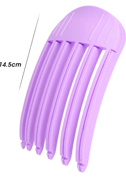 1/2pcs Kaık Saç Tokaları Kıvırma Patlamaları Klipsler Saç Kökleri Hacimsel Saç Klipsleri Kadın Kıvırma Sabit Klipler Moda Hacim Saç Silindiri: Mor-2 (Yurt Dışından)