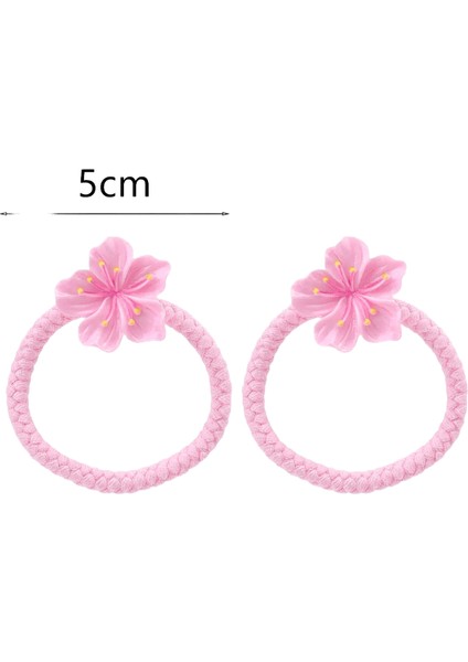 2/5pcs Tatlı Süper Ölümsüz Pembe Mini Sakura Saç Klipleri Kadınlar Için Sevimli Güzel Kore Tarzı Saç Pinesi Günlük Parti Saç Aksesuarları Renk: STYLE06 (Yurt Dışından)