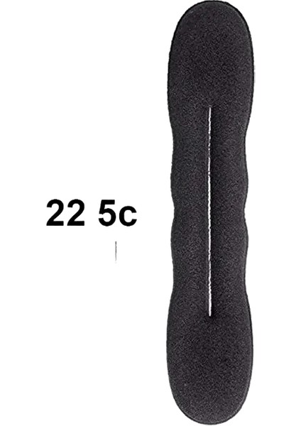 Sünger Saç Stil Araç Plastik Döngü Kıvırcık Saç Makin Saç Scrunchie Kafa Bandı Twist Donut Bök Körçi Saç Bantları Saç Modeli Araç: A-17.5cm (Yurt Dışından)