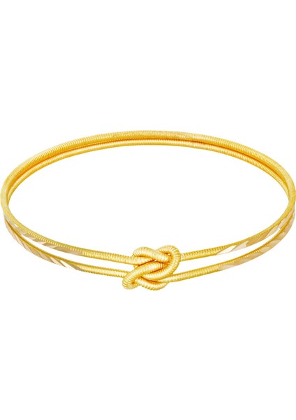 15 gr 22 Ayar Düğüm Başak Bilezik