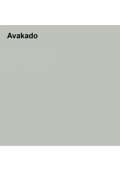 Plastik Mat Iç Cephe Boyası Avokado 15 Lt (20 Kg)