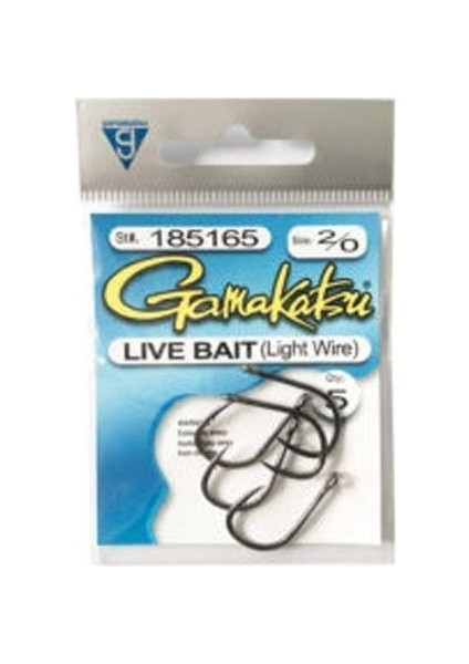 Live Bait No:2-0 Olta Iğnesi 5 Adet