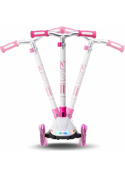3 Tekerlekli Katlanabilir Colour Burst Işıklı Scooter: Gökkuşağı Senin Scooterında Canlanıyor!