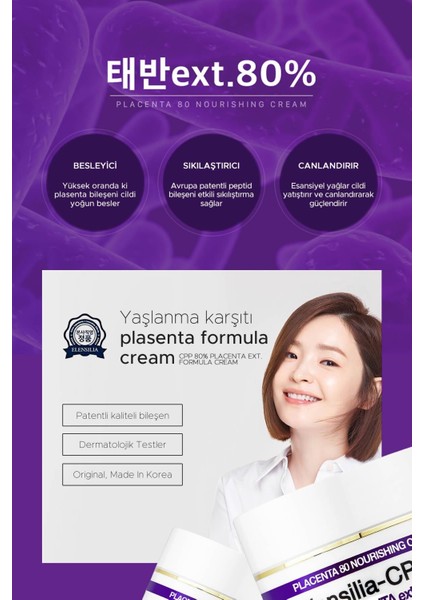 , %80 Plasenta Krem Elensilia Cpp 80 Placenta Formula Cream