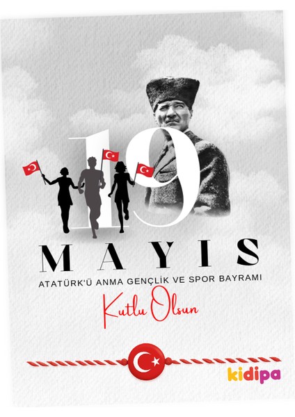 19 Mayıs Martenicka Şans Bileklikli Kart Seti – 12 Adet | 19 Mayıs Ay-Yıldız Bahar Şans Bilekliği