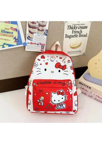 Çocuk Sırt Çantası Hello Kitty Figürlü Küçük Boy Krm0059