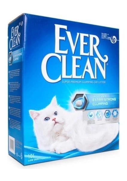 Ever Clean Extra Strong Kokusuz Topaklanan Kedi Kumu 10 Lt
