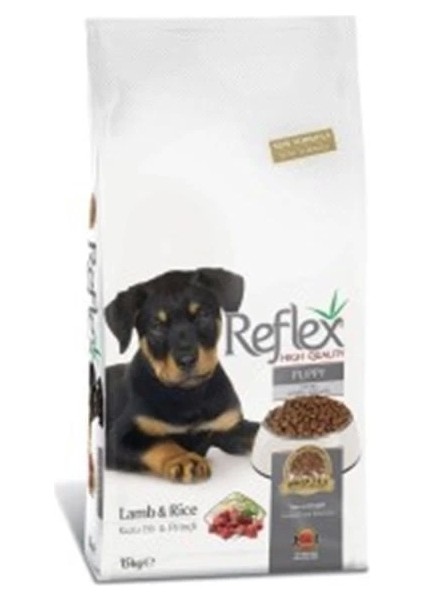 Reflex Puppy Kuzu Etli Yavru Köpek Maması 15 kg