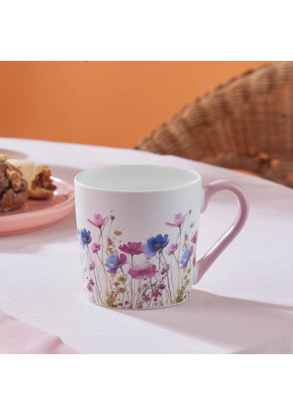 Flory Mug 390 ml Mavi