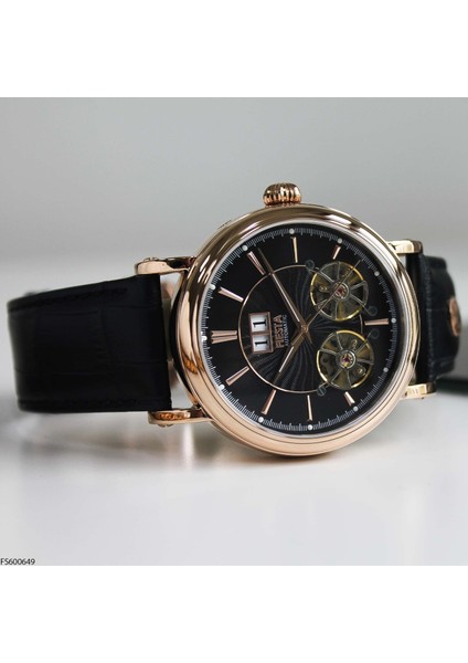 FS600649 Deri Kordonlu Otomatik Erkek Kol Saati fiyatları