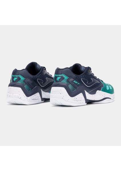 Set Erkek Siyah Toprak Kort Tenis Ayakkabısı Tsets2543c