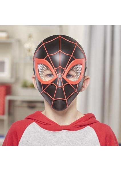 Marvel Spider-Man Miles Morales Kahraman Maskesi – Çocuk Kostüm Aksesuarı