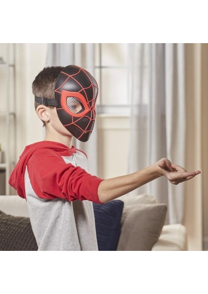 Marvel Spider-Man Miles Morales Kahraman Maskesi – Çocuk Kostüm Aksesuarı