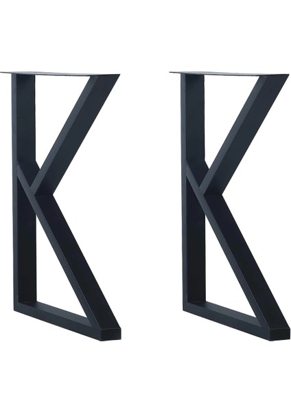 Masa Ayağı Çalışma Ofis Salon Cafe Mutfak Yemek Metal Masa Ayağı 1 Çift 2 Adet Ayak İçerir