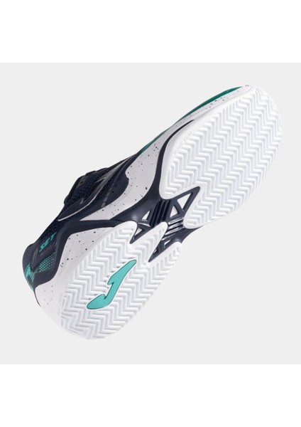 Set Erkek Siyah Toprak Kort Tenis Ayakkabısı Tsets2543c