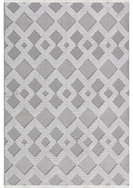 Perth PL05 Gri Tozumaz Dekoratif Salon Antre Mutfak Yatak Odası Halısı Yolluk Kilim